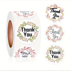 500 Thank You Stickers